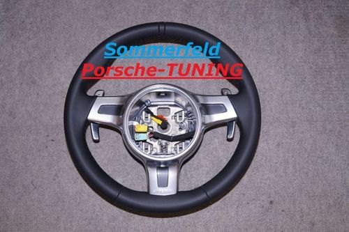 Porsche Cayenne 958 + Panamera 970 Sportdesign leather steering wheel 7PP.419.091.CC.A34