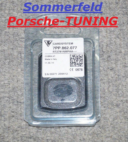 Original Porsche Cardsystem 7PP862077 VTS Vehicle Tracking System Card